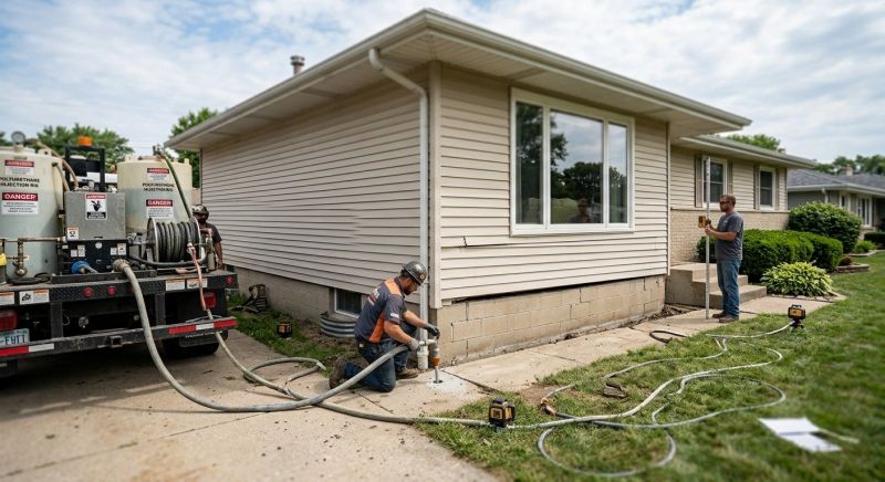 Foundation Lifting in Bloomfield Hills, MI