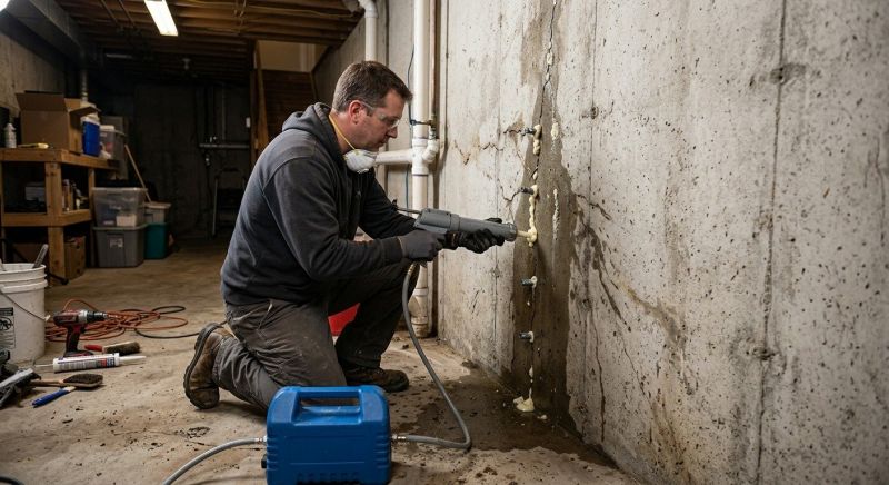 Basement Foundation Repair in Warren, MI