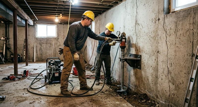Basement Stabilization in Wayne County, MI