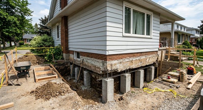 Basement Underpinning in Wayne County, MI
