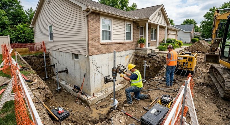 Building Foundation Repair in Detroit, MI
