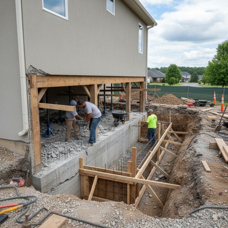 Building Foundation Repair in Harrison Township, MI