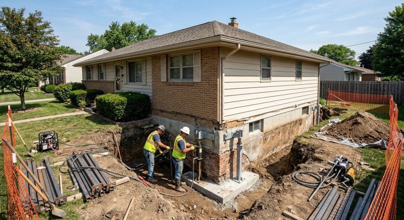Building Foundation Repair in Rochester, MI
