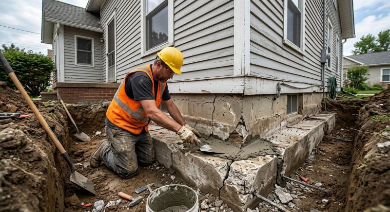 Building Foundation Repair in Troy, MI
