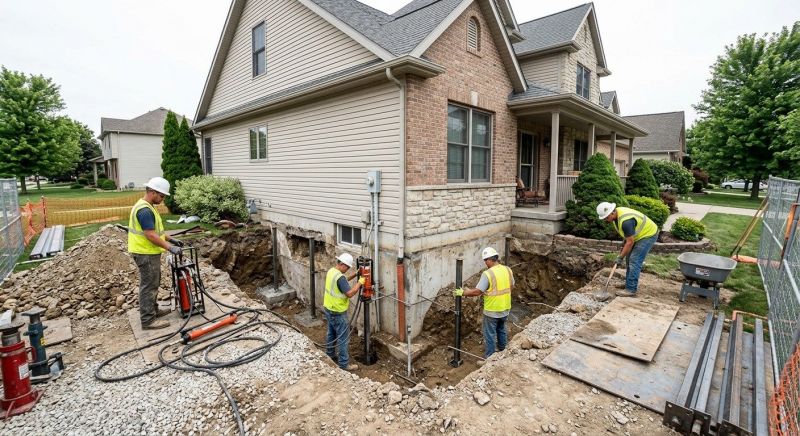 Building Foundation Repair in Washington, MI