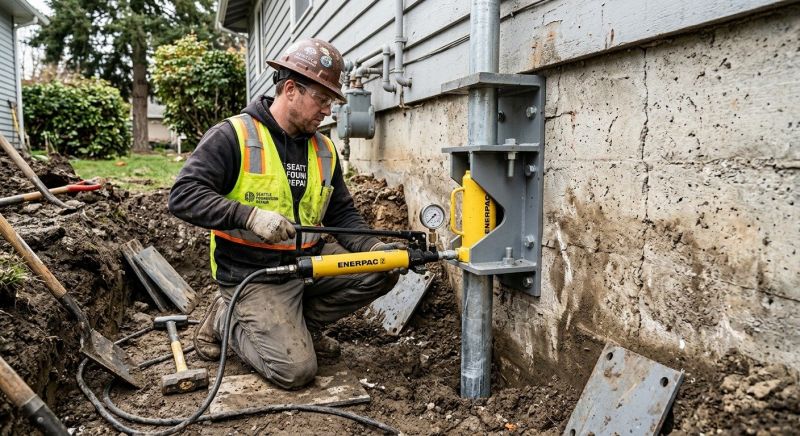 Concrete Foundation Leveling in New Baltimore, MI