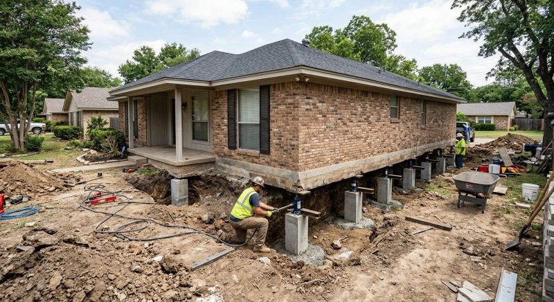 Concrete Foundation Leveling in Warren, MI