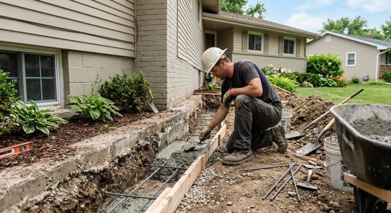 Concrete Foundation Repair in Auburn Hills, MI