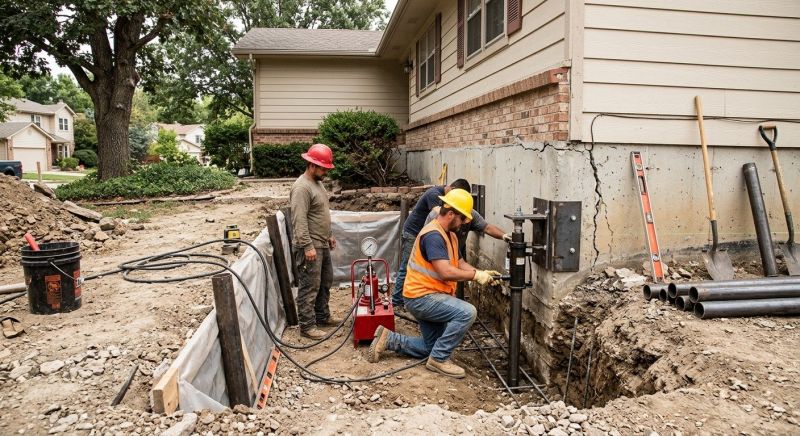 Concrete Foundation Repair in Bloomfield Hills, MI