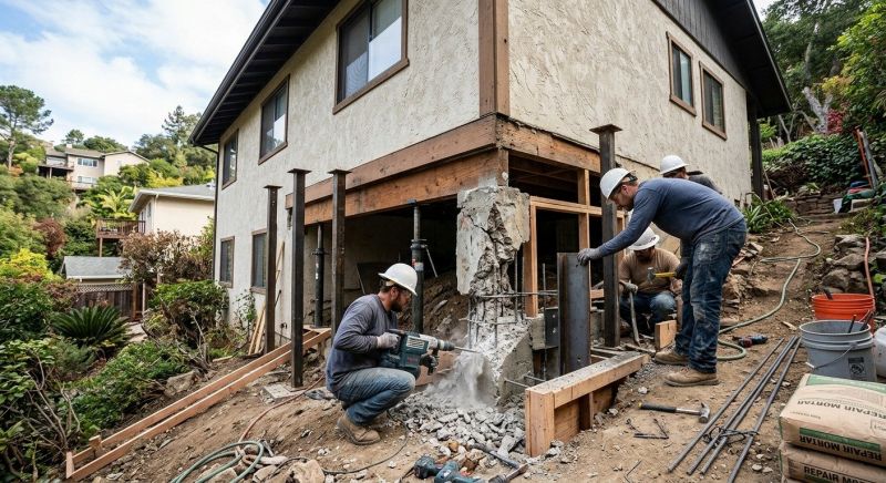 Concrete Foundation Repair in Dearborn, MI