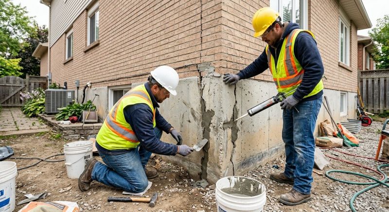 Concrete Foundation Repair in Livonia, MI