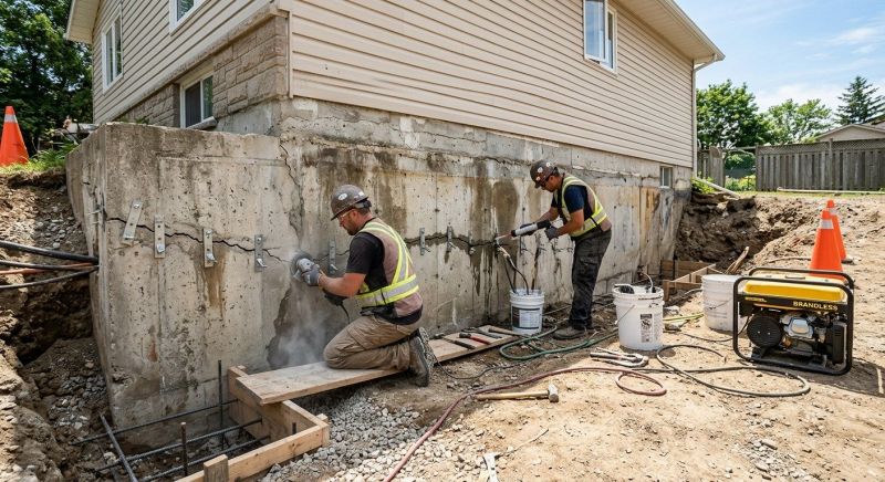 Concrete Foundation Repair in Taylor, MI