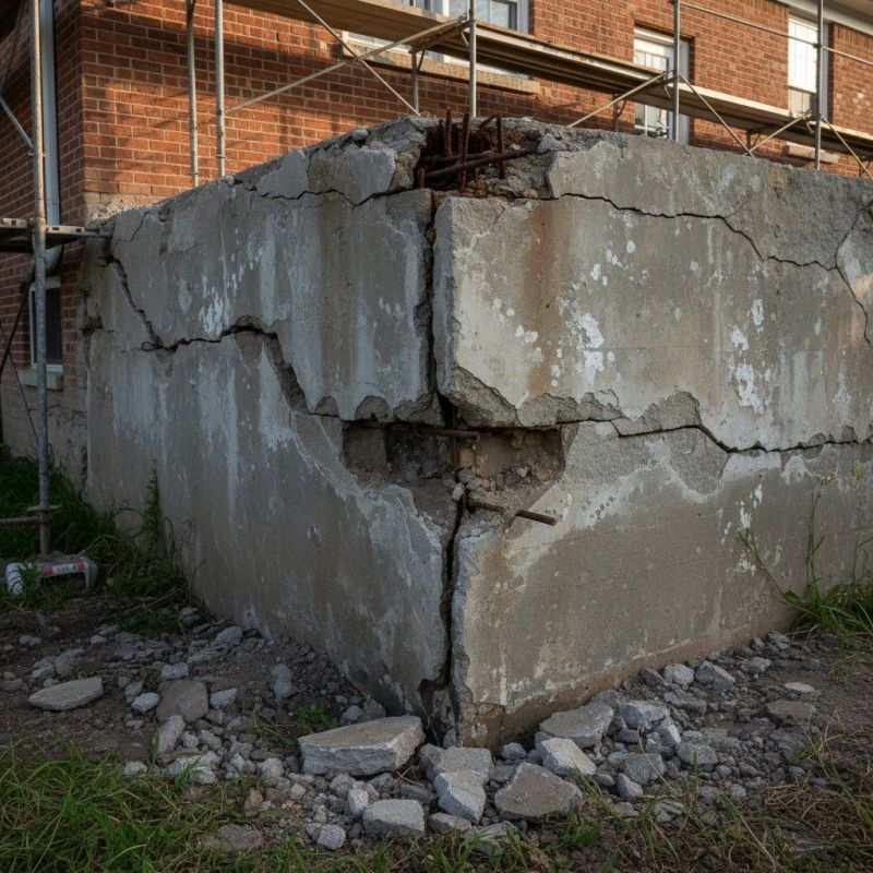 Cracked Foundation Repair in Harper Woods, MI