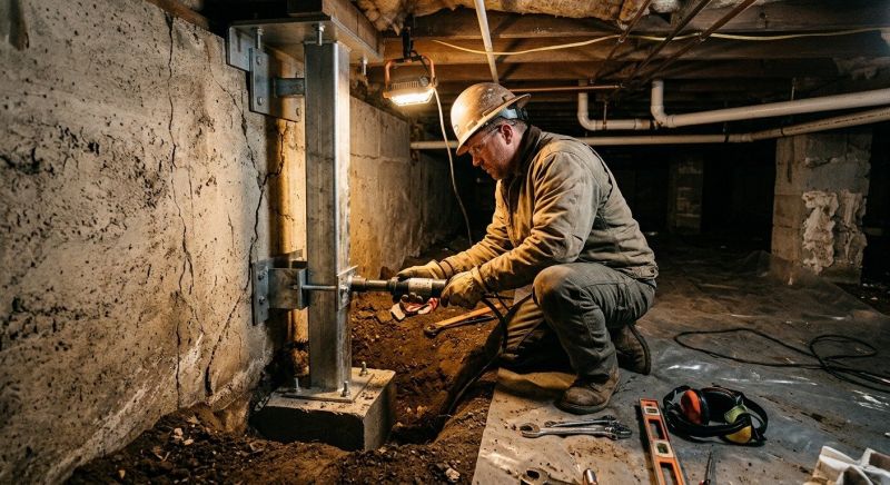 Crawlspace Foundation Repair in Wayne County, MI