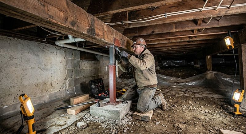 Crawlspace Foundation Repair in Oak Park, MI