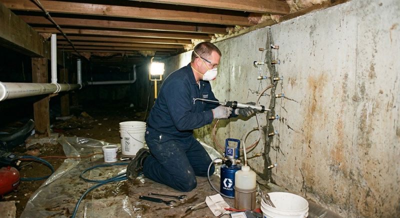Crawlspace Foundation Repair in Oakland County, MI