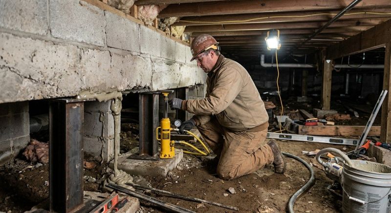 Crawlspace Foundation Repair in Warren, MI