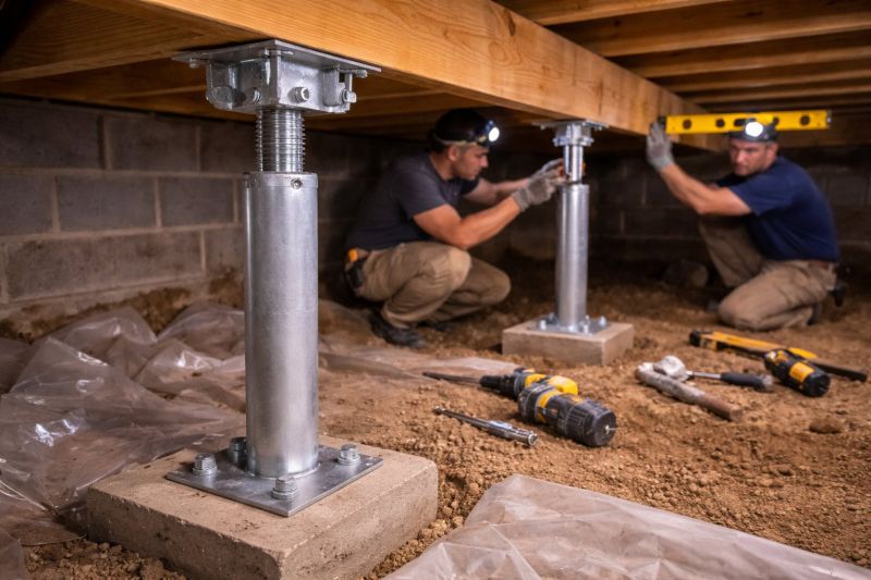 Crawlspace Structural Repair in Wayne County, MI