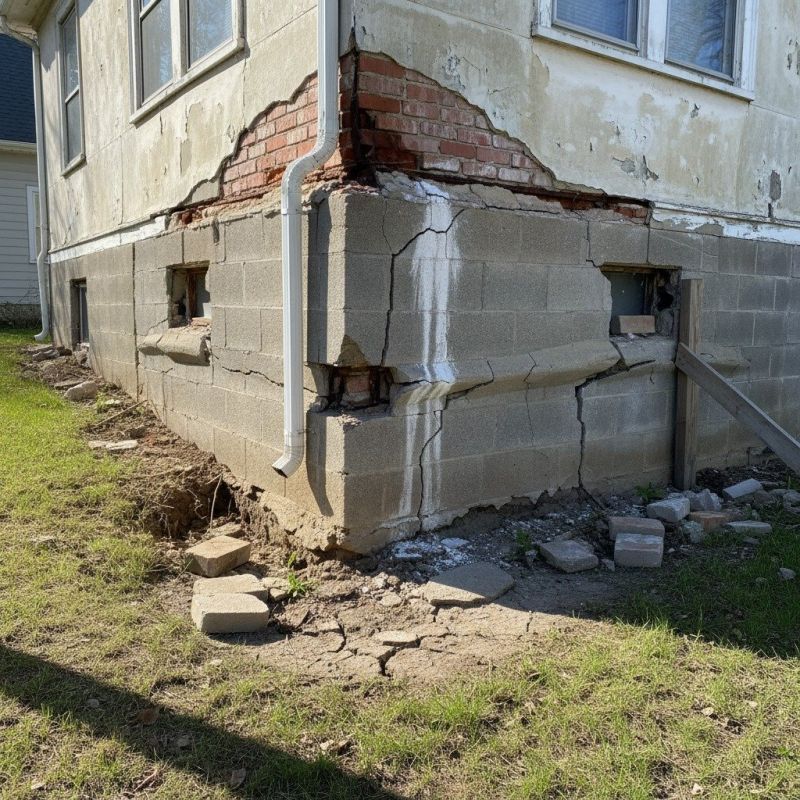 Foundation Crack Repair in Algonac, MI