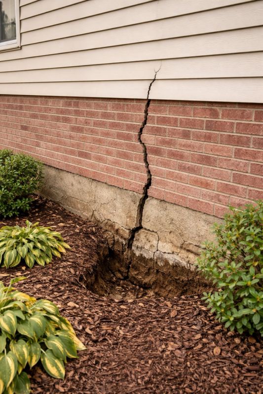 Foundation Crack Repair in Livonia, MI
