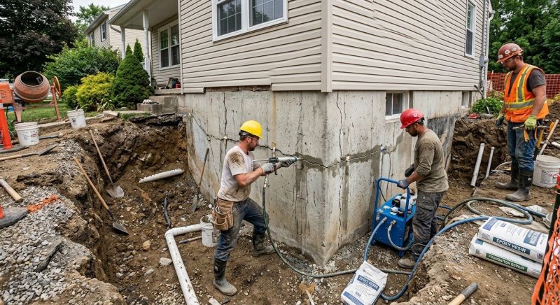 Foundation Damage Repair in Ferndale, MI