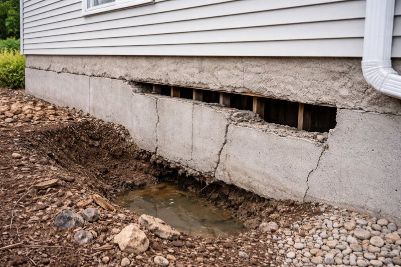 Foundation Damage Repair in Huntington Woods, MI