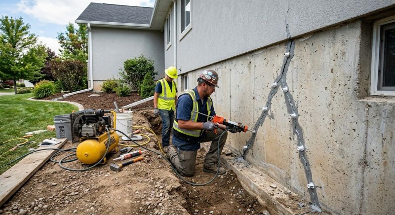 Foundation Damage Repair in Wayne County, MI