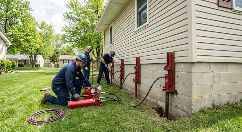 Foundation Jacking in Berkley, MI