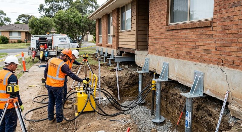 Foundation Jacking in Wayne County, MI