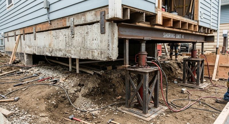 Foundation Jacking in Wayne County, MI