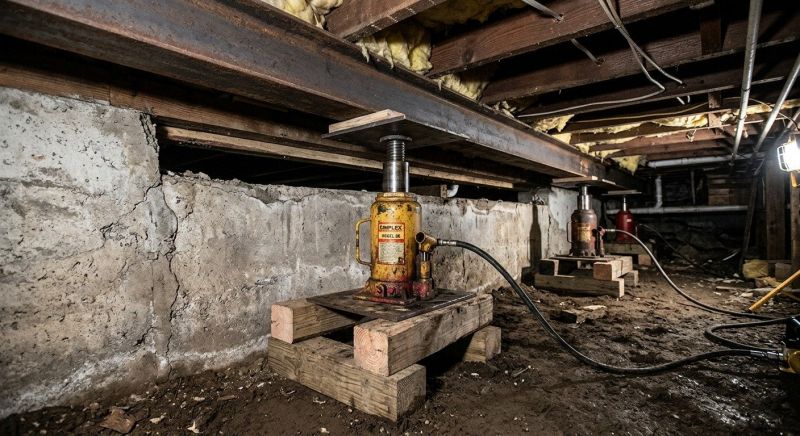 Foundation Jacking in Macomb County, MI