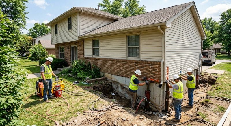Foundation Jacking in Taylor, MI