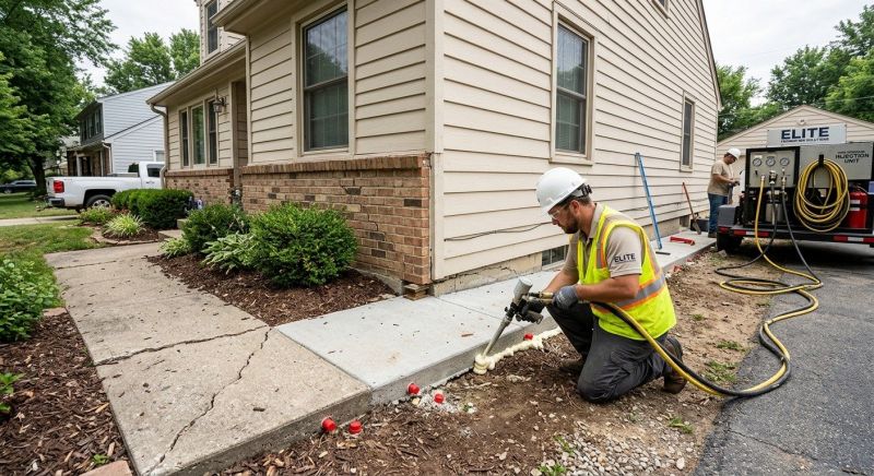 Foundation Lifting in Harper Woods, MI