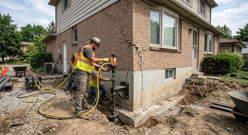 Foundation Lifting in Macomb, MI