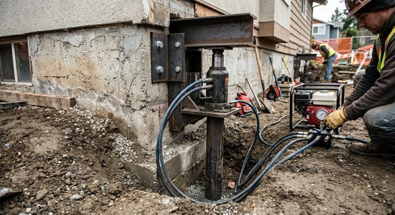 Foundation Lifting in Rochester, MI