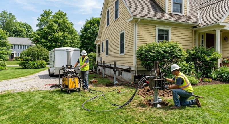 Foundation Lifting in Romulus, MI
