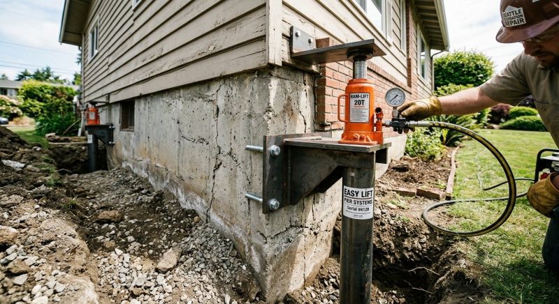 Foundation Lifting in Washington, MI
