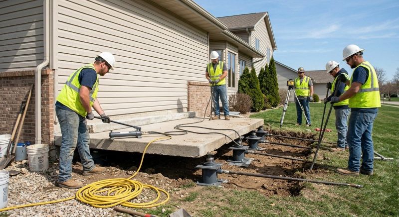 Foundation Lifting in Wyandotte, MI