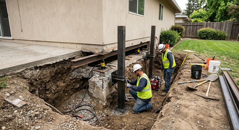 Foundation Pier Repair in Wayne County, MI