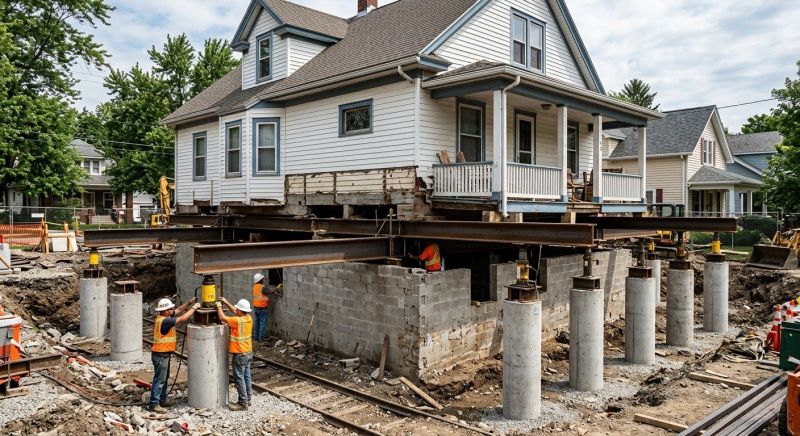 Foundation Raising in Bloomfield Hills, MI
