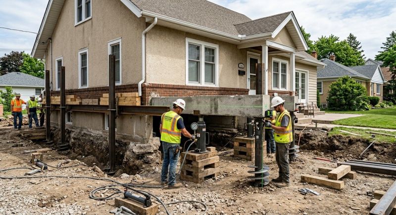 Foundation Releveling in Wayne County, MI
