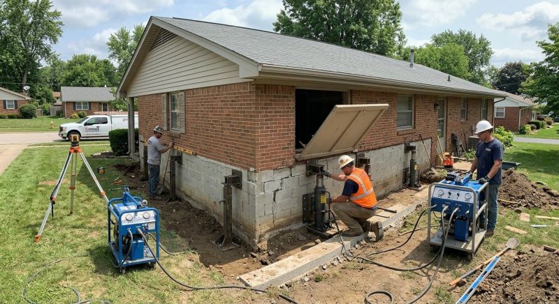 Foundation Releveling in Wayne County, MI