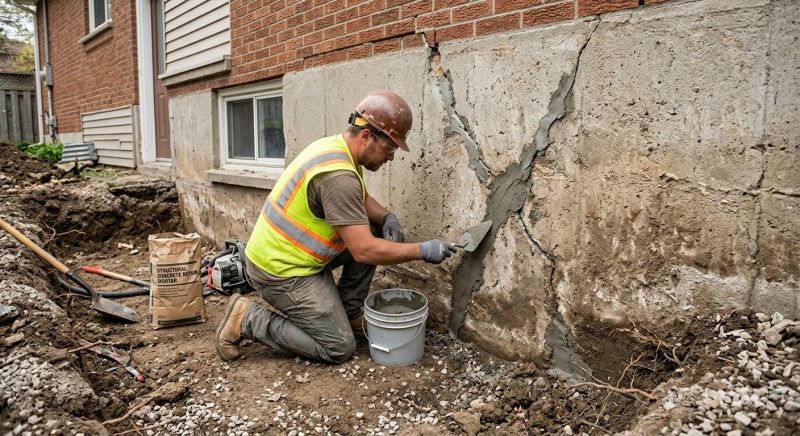Foundation Repair in Romulus, MI