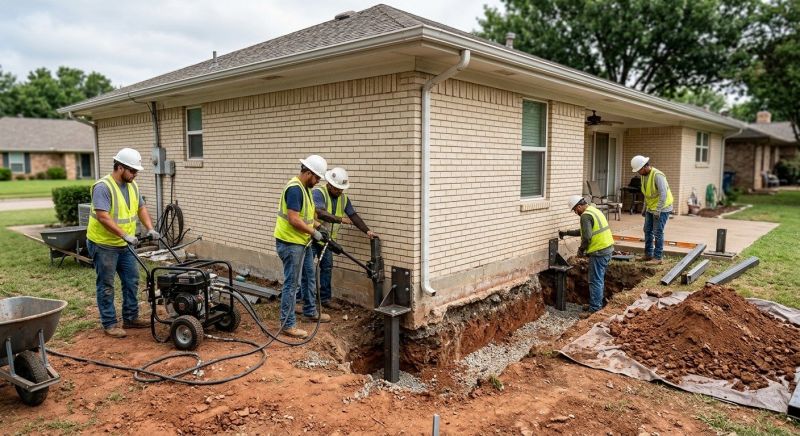 Foundation Stabilizing in Detroit, MI