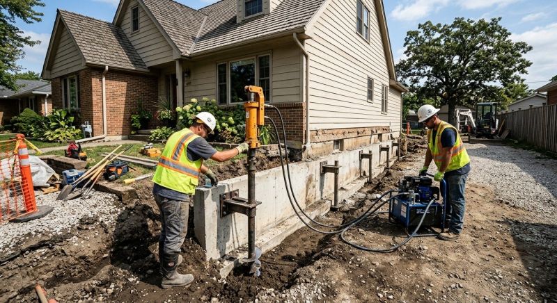Foundation Stabilizing in Wayne County, MI