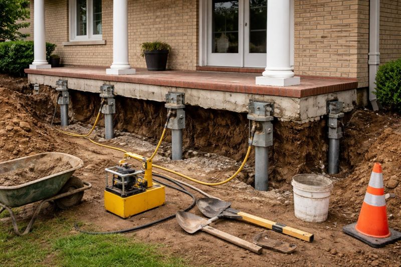 Foundation Stabilizing in Royal Oak, MI
