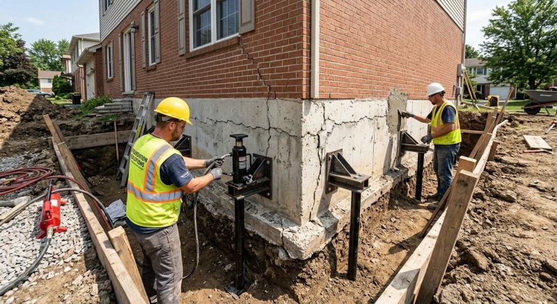 Foundation Structural Repair in Birmingham, MI