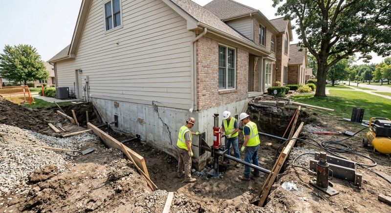 Foundation Structural Repair in Detroit, MI
