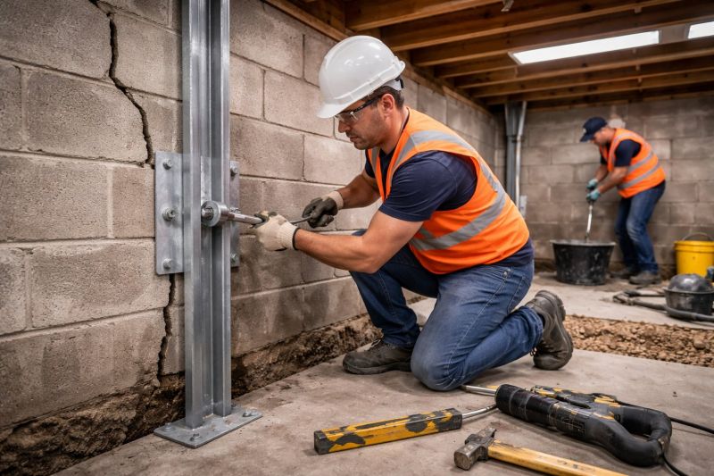 Foundation Structural Repair in Franklin, MI