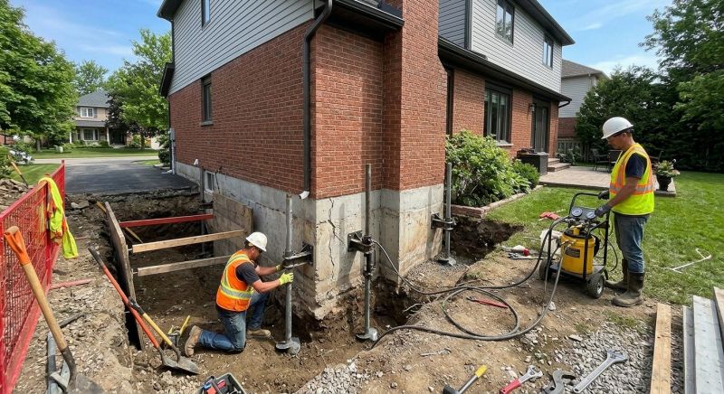 Foundation Underpinning in Wayne County, MI